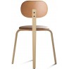 Afteroom Plywood Dining chair – natural oak + Dakar leather 0250