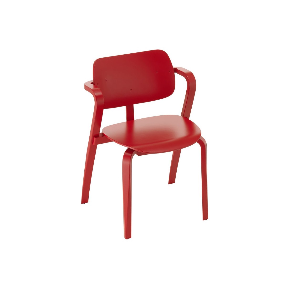 Aslak Chair - rouge