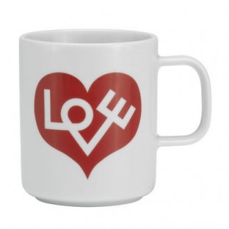 Love Heart rouge - Coffee Mugs