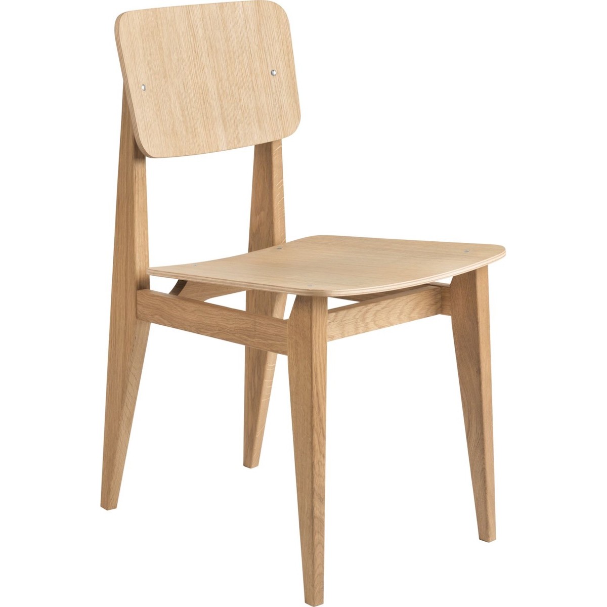 Oiled Oak, wooden seat & back – C-Chair