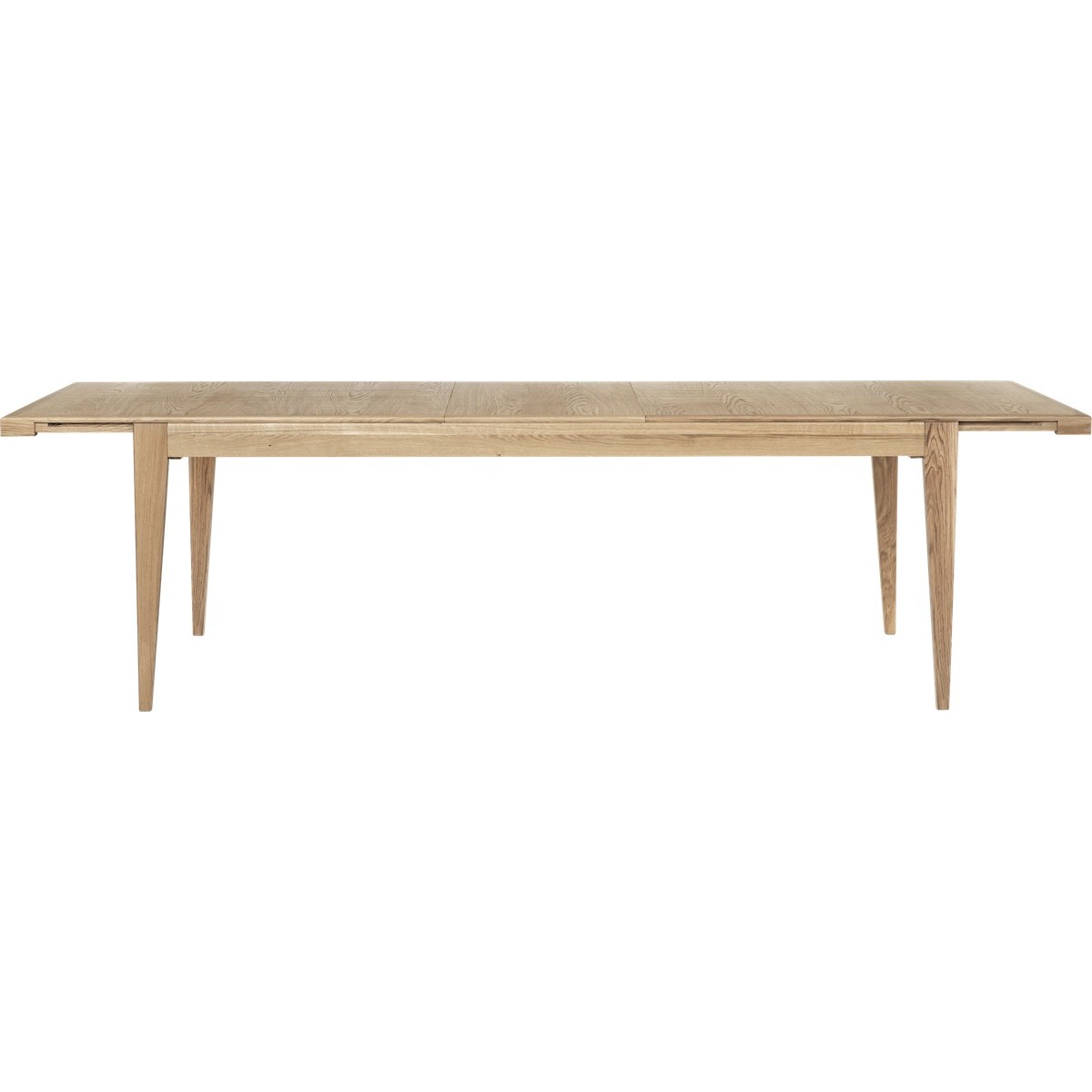 Oak matt lacquered – S-Table extendable