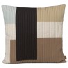 50x50cm – Coussin Shay patchwork quilt– Desert