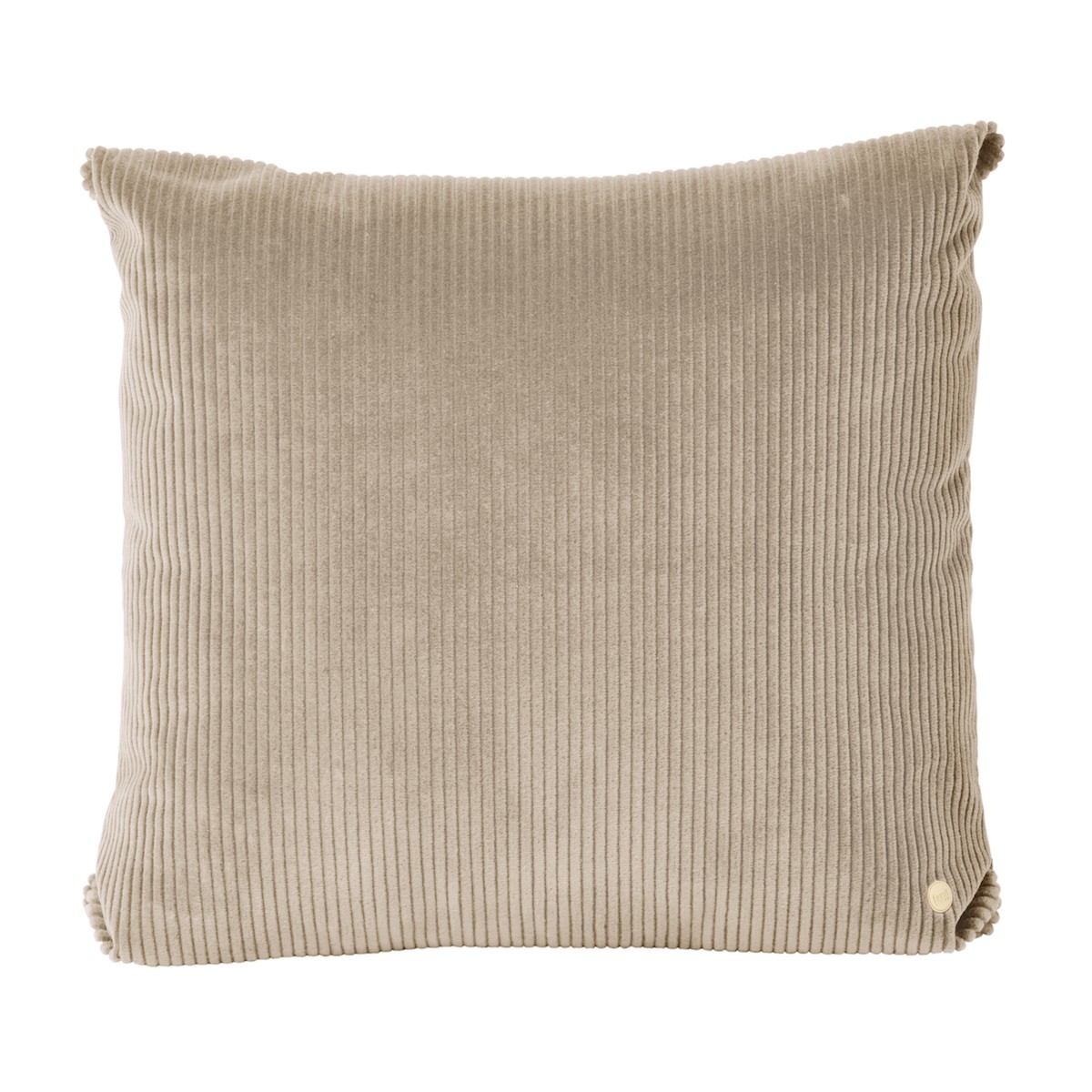 SOLD OUT 45x45cm – Corduroy cushion – Beige