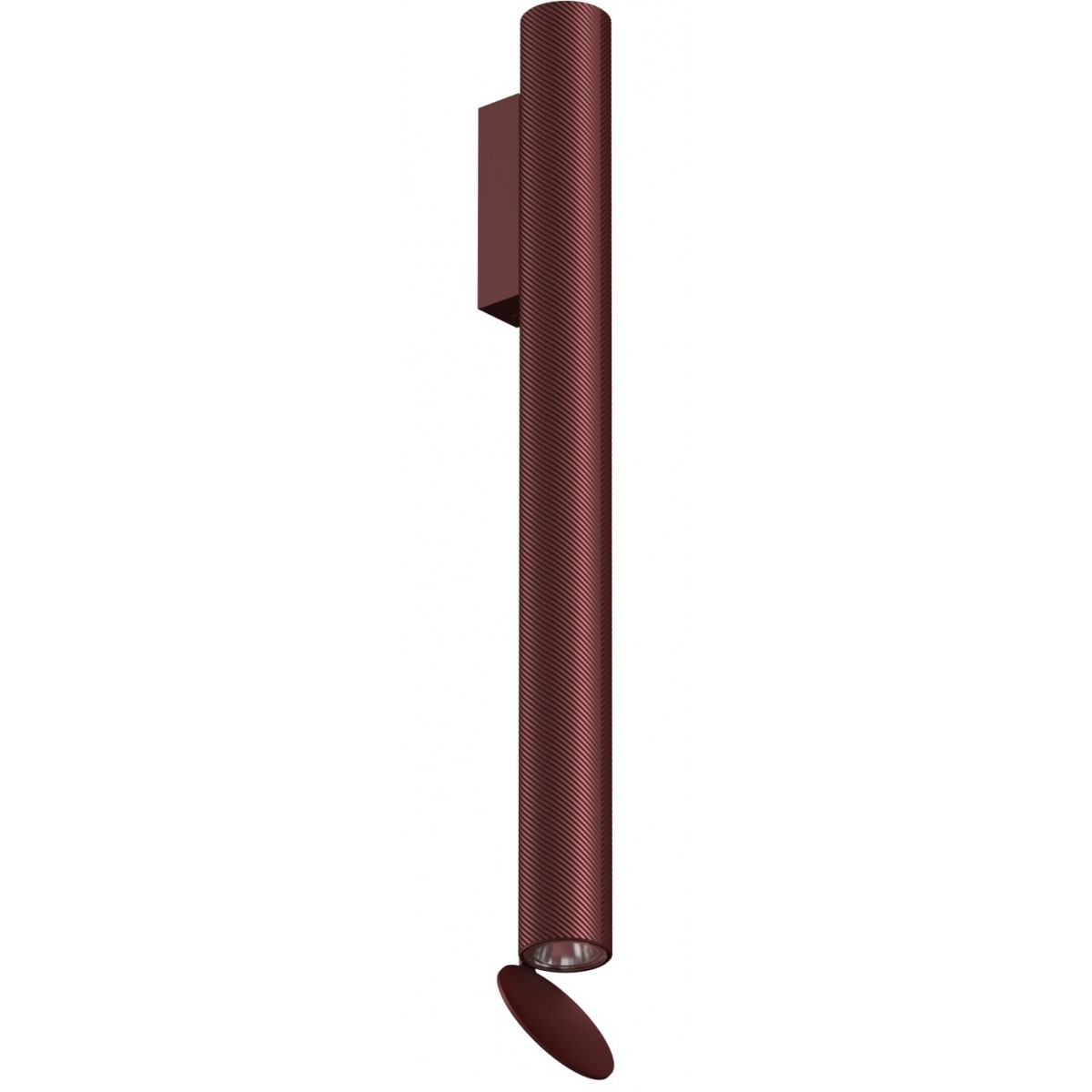 Flauta H50cm – Spiga, anodized ruby red - indoor
