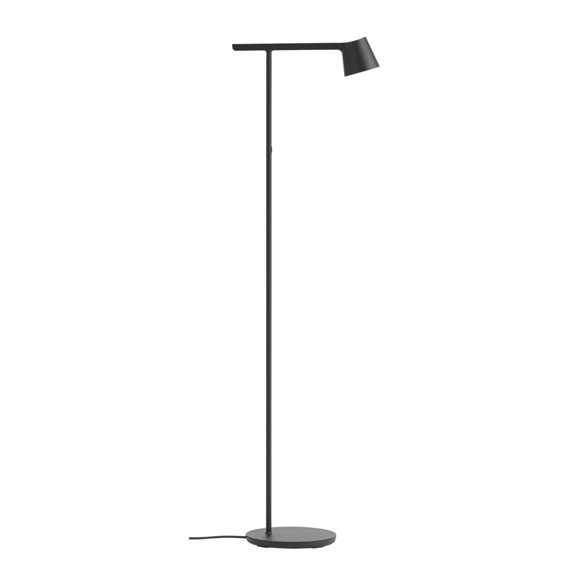 Tip floor lamp – black