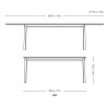 Patch Table HW1 – length 180/280 cm*