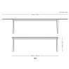 Patch Table HW2 – length 240/340  cm