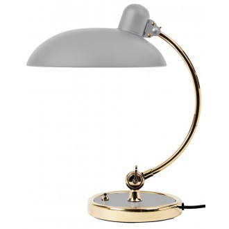 gris mat / laiton - lampe de table Luxus Kaiser idell - 6631-T