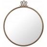 Ø42cm - Randaccio Wall Mirror - Round - Antique Brass - OFFER