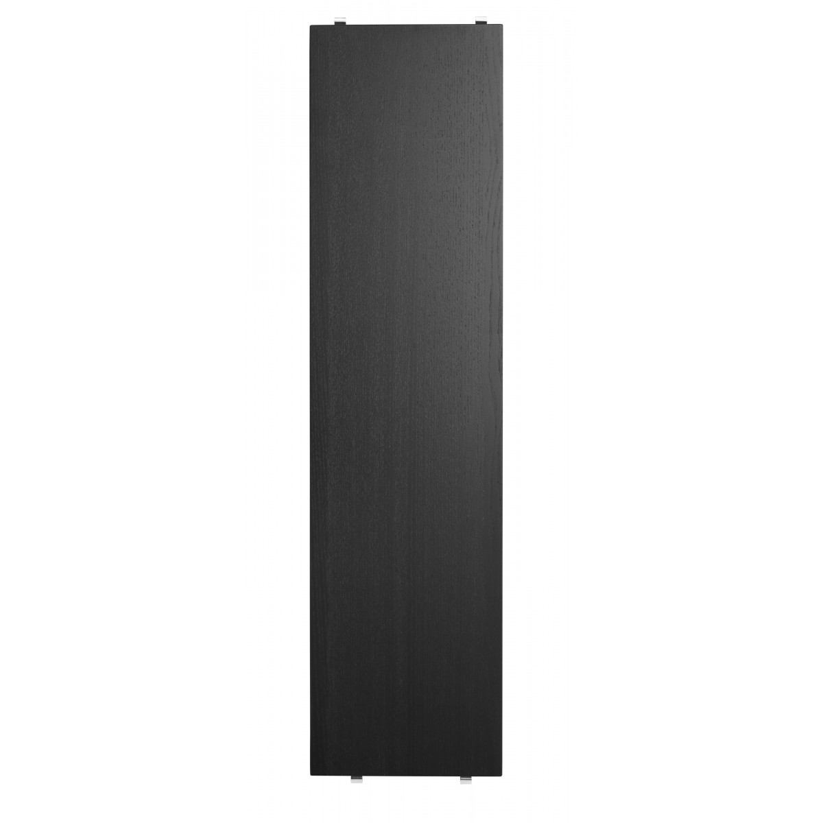 78x20cm - 3 étagères - Frêne teinté noir