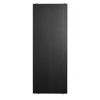 78x30cm - 3 étagères - Frêne teinté noir