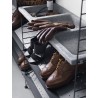 Étagère à chaussures - 78x30cm - noir