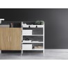 Filing cabinet - Oak - 78x77x32 cm