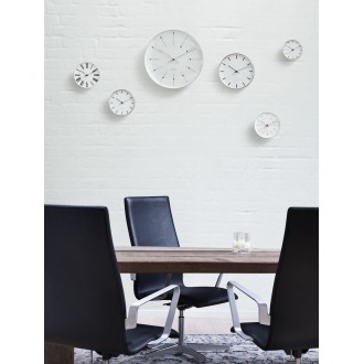 Bankers wall clock - 16cm - white dial