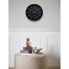 horloge Bankers - Ø29 cm - cadran noir