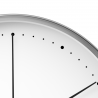 Horloge Koppel - Ø30cm - acier Inoxydable, cadran blanc