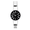 Roman watch - 40mm - steel/black, bangle