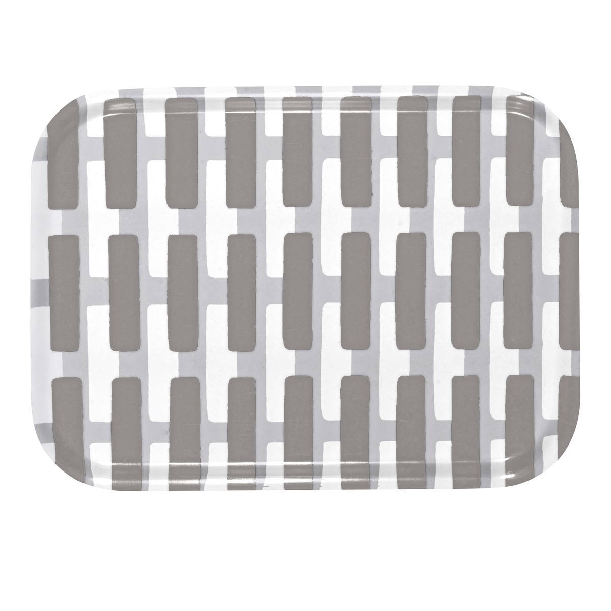 27x20cm - Siena tray, grey / light grey shadow
