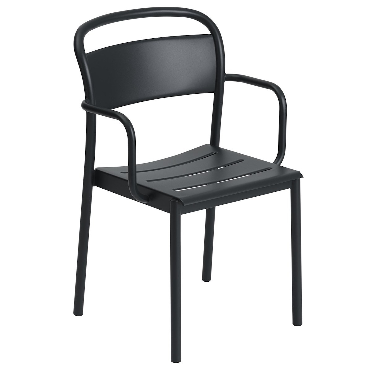 fauteuil de table noir - Linear Steel