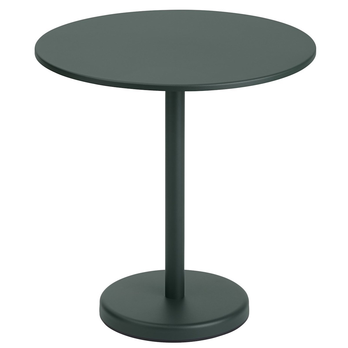 table Ø70 vert foncé - Linear Steel