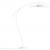 Blanc Ø110 cm – lampadaire Vertigo Nova