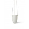 Hanging pot Speckle S - off-white