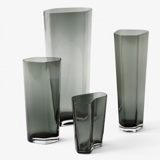 Glass Vase – SC37 – smoked – Collect series