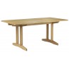 90 x 180 cm – Shaker C64 Table – oiled oak
