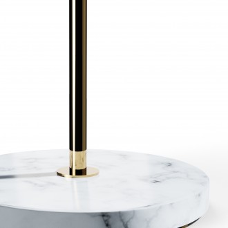 golden brass, grey marbre – J14