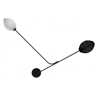 black and white - Satellite wall / ceiling lamp
