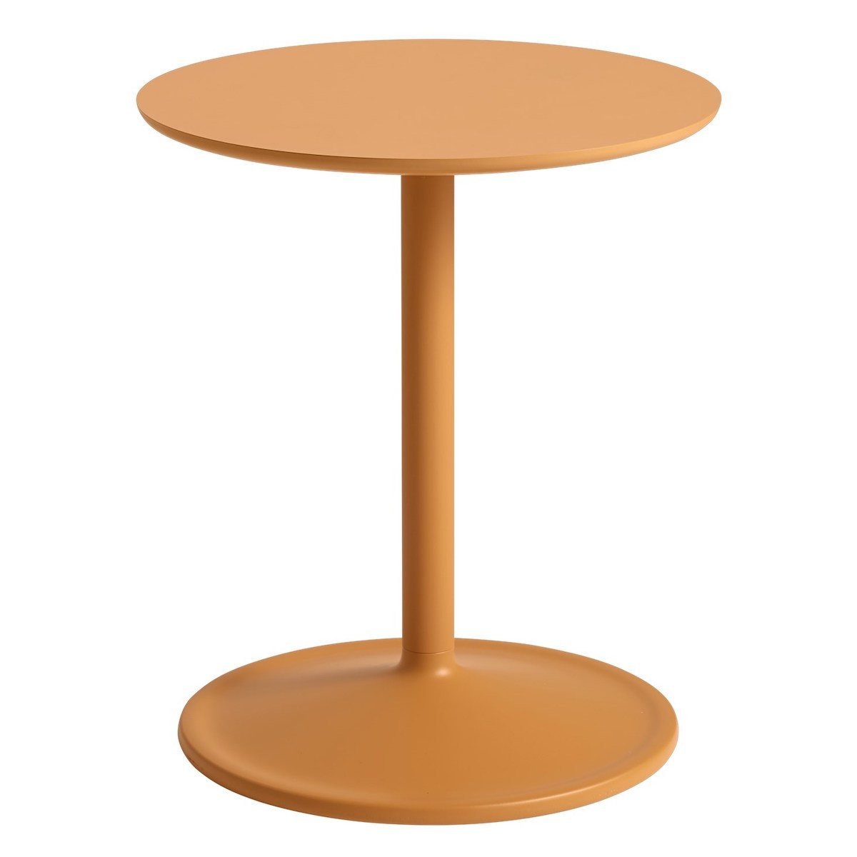 Orange - Ø41cm, H48cm - table d'appoint Soft