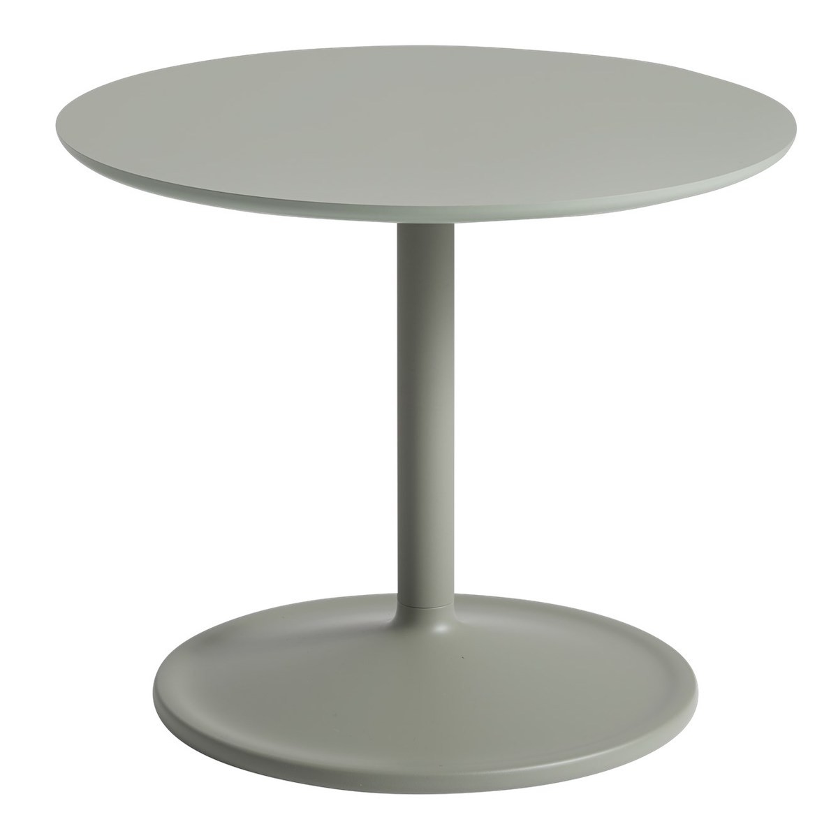 Dusty green - Ø48cm, H40cm - table d'appoint Soft