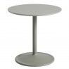 Dusty green - Ø48cm, H48cm - Soft side table