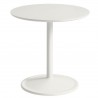 Blanc cassé - Ø48cm, H48cm - table d'appoint Soft