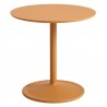 Orange - Ø48cm, H48cm - table d'appoint Soft