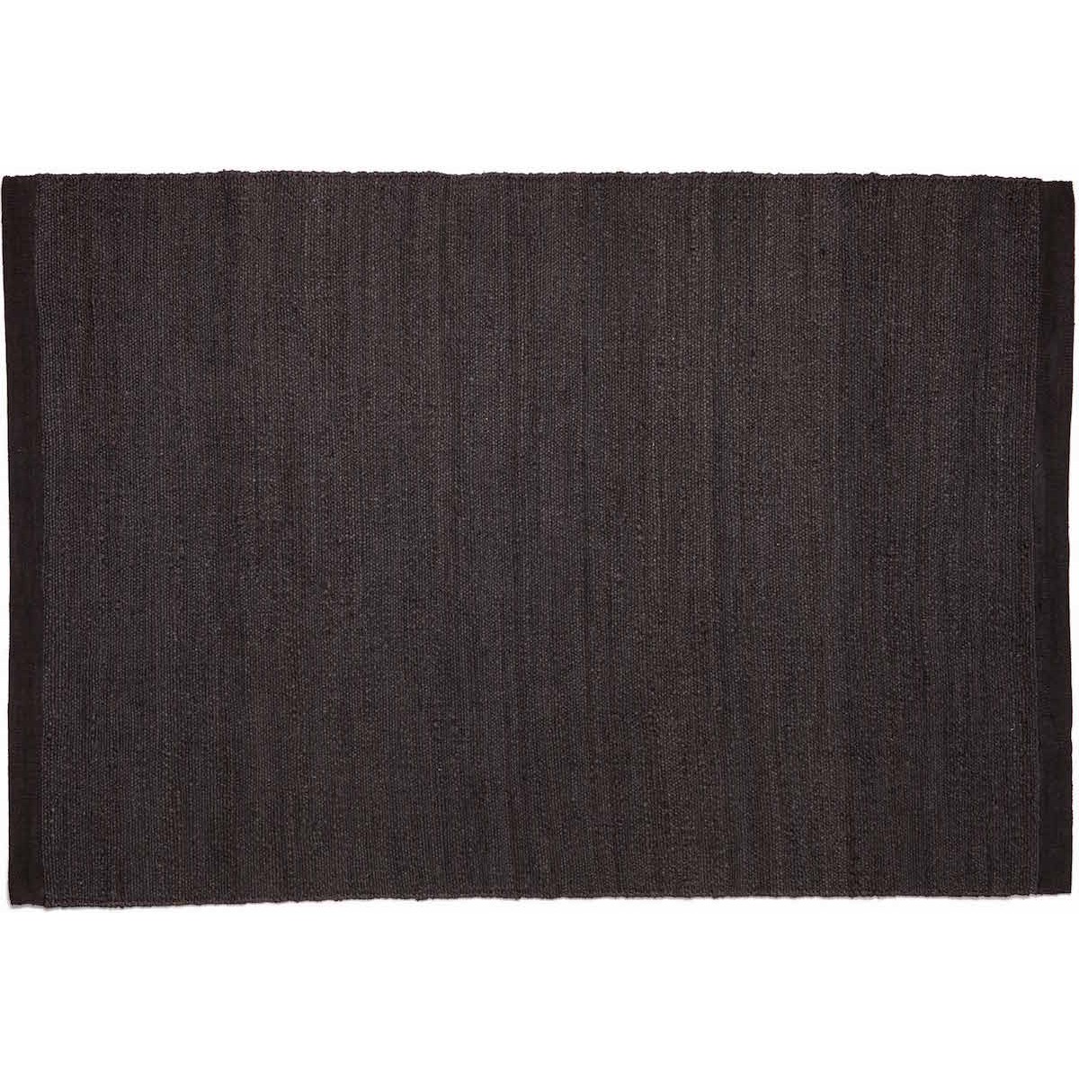 170x240cm - black - Herb rug