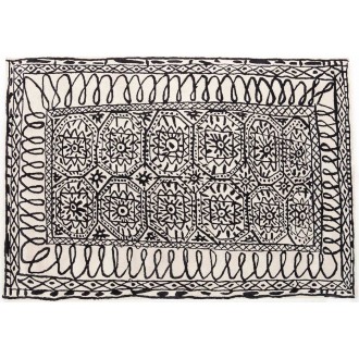 300x400cm - Estambul rug - Black On White collection