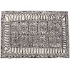 170x255cm - Estambul rug - Black On White collection