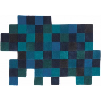 nuances de bleu - tapis Do-Lo-Rez 1 - 184 x 276 cm