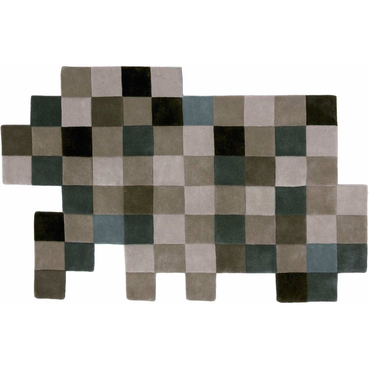 nuances de gris - tapis Do-Lo-Rez 1 - 184 x 276 cm