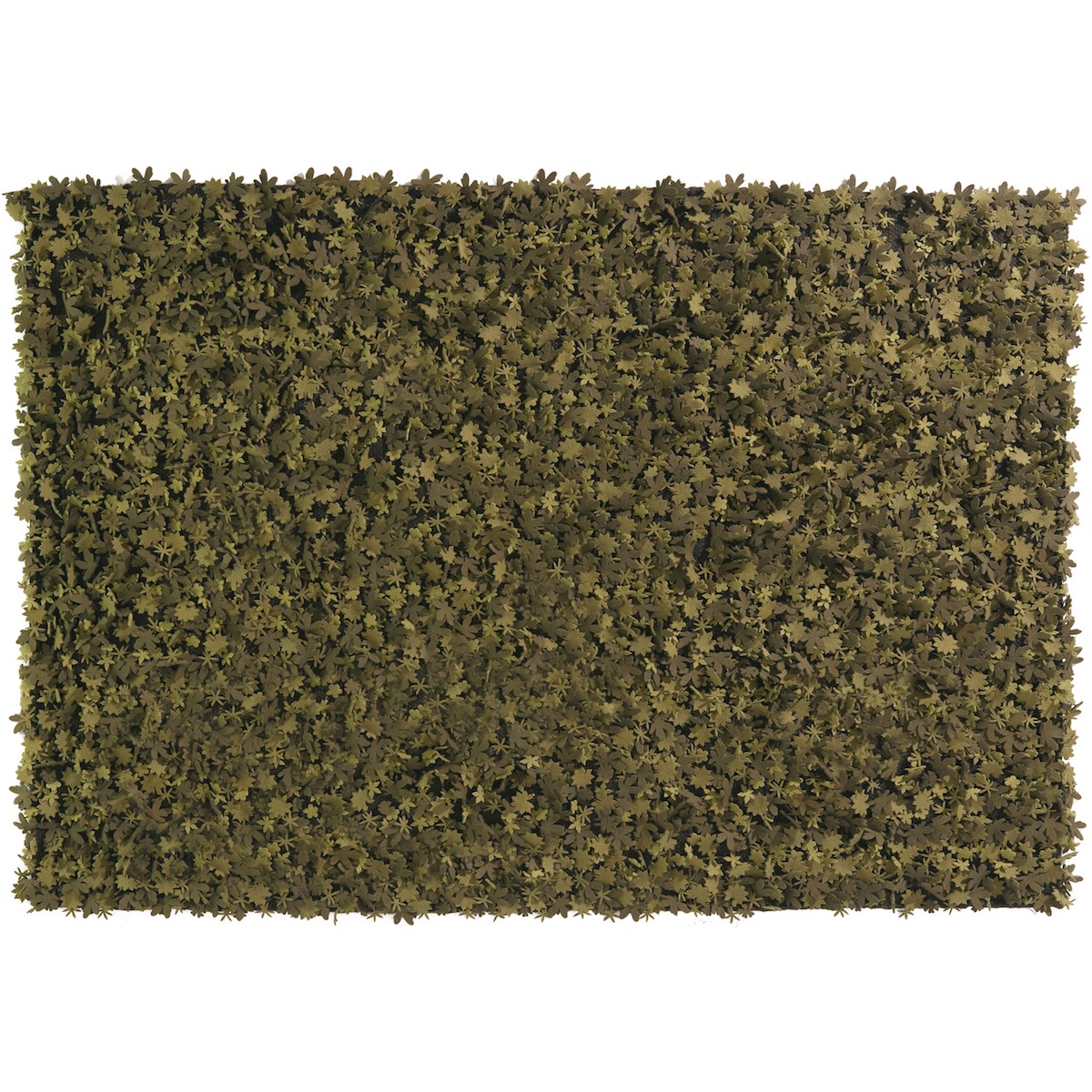 80x140cm - nuances de vert - tapis Little Field Of Flowers