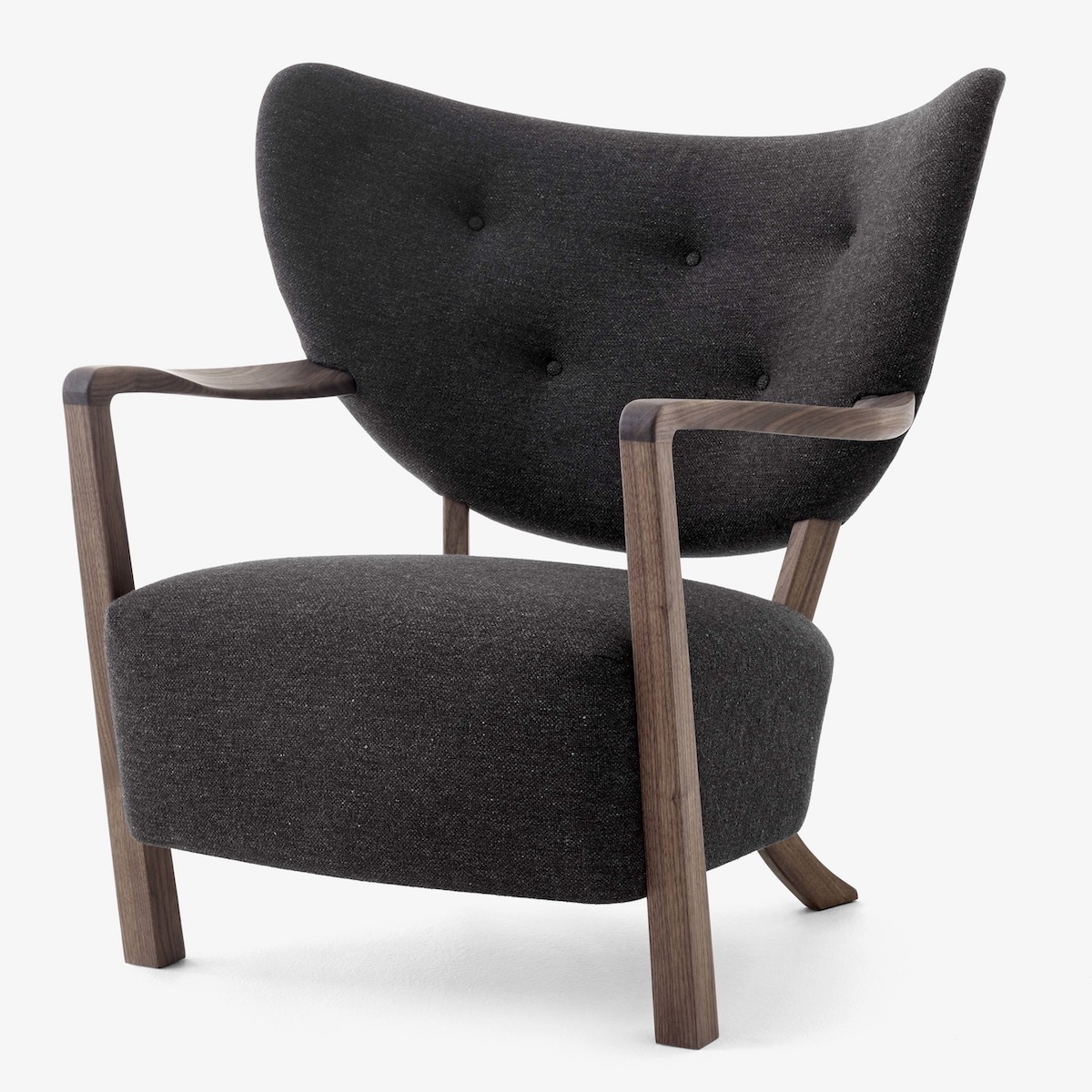 oiled walnut - Hallingdal 376 - Wulff Lounge Chair