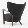 oiled walnut - Hallingdal 376 - Wulff Lounge Chair
