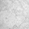 white oiled oak + Bianco Carrara marble - Fly coffee table SC4