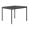 Black (linoleum) / Plywood / Black – Base Table 140 x 80 x H73 cm