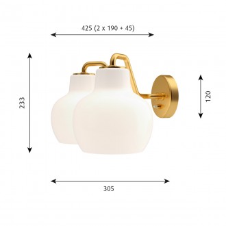 VL Ring Crown 2 – wall lamp