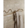 Towel hanger - brass - Curvature
