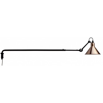 black / conic copper - Gras 213 - wall lamp