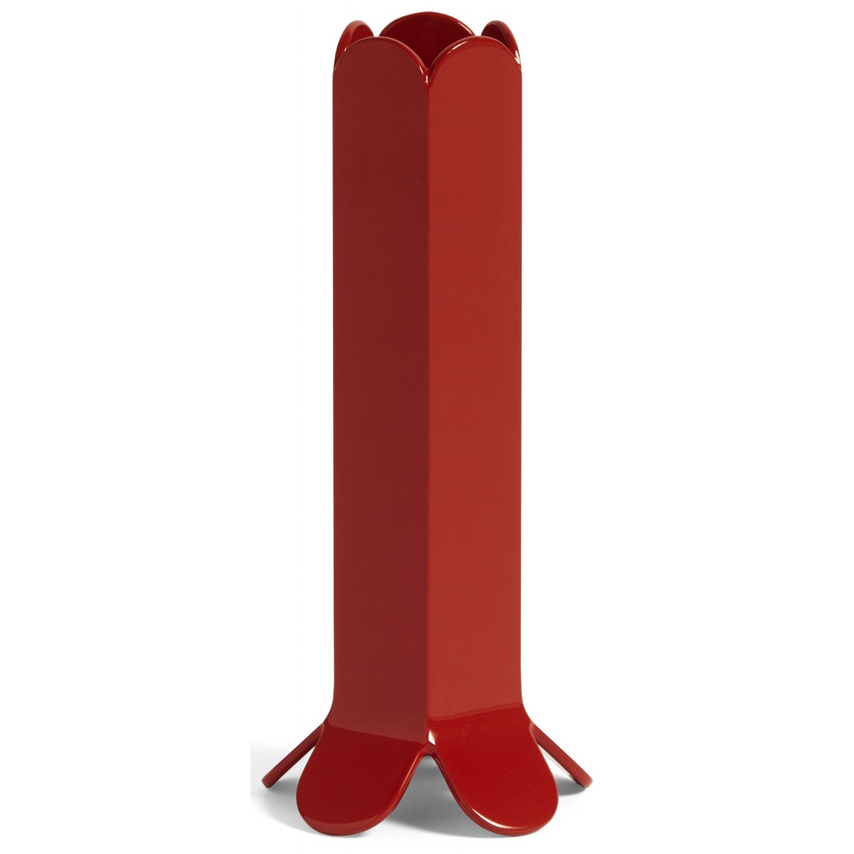 Red/Large H13 cm – ARCS candleholder – Hay