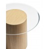 Lacquered oak - STUB - Fritz Hansen side table